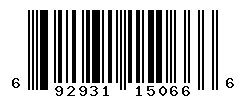 UPC barcode number 692931150666