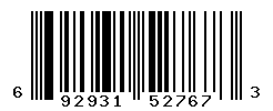 UPC barcode number 692931527673