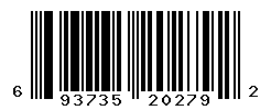 UPC barcode number 6937357202792