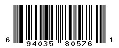 UPC barcode number 6940350805761