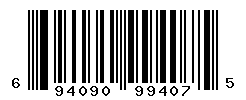 UPC barcode number 694090994075