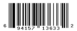 UPC barcode number 694157136332