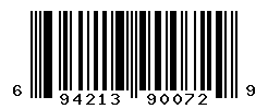 UPC barcode number 6942138900729