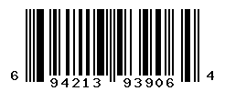 UPC barcode number 6942138939064