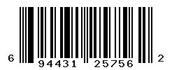 UPC 694431257562 barcode image