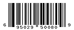 UPC barcode number 6950291500809