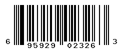 695929023263 barcode