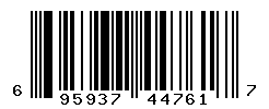 upc 695937447617 barcode image