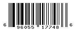 UPC barcode 696055177486