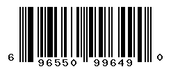 UPC barcode number 696550996490