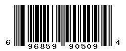 UPC barcode number 696859905094