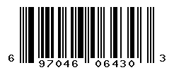 UPC barcode 697046064303