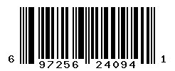 UPC barcode number 6972569240941