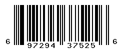 UPC barcode number 6972949375256