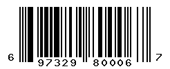 UPC barcode number 6973293800067