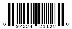 UPC barcode number 697334211280