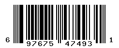 UPC barcode 697675474931