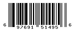 UPC barcode 697691514956