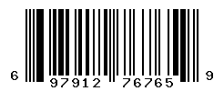 UPC barcode number 697912767659