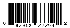 697912777542 barcode