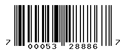700053288867 barcode