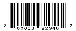 upc 700053629462 barcode image