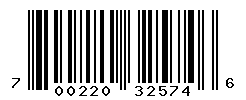 upc 700220325746 barcode image