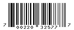 upc 700220325777 barcode image