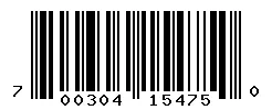 700304154750 barcode