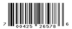 700425265786 barcode
