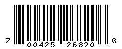 700425268206 barcode