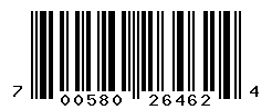 UPC barcode number 700580264624