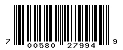 700580279949 barcode
