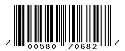700580706827 barcode