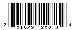 upc 701079200734 barcode image