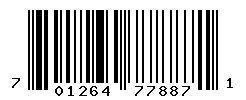 UPC barcode number 701264778871