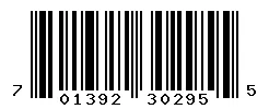 UPC 701392302955 barcode image