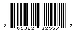 UPC barcode 701392325572