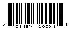 UPC barcode 701485500961