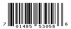 UPC barcode number 701485530586