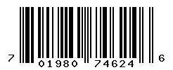 UPC barcode number 701980746246