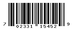 upc 702331154529 barcode image