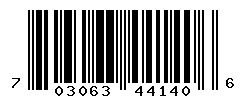 UPC barcode number 703063441406 lookup