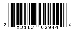 UPC barcode number 703113629440