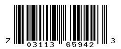 UPC barcode number 703113659423