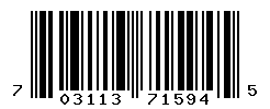 UPC barcode number 703113715945