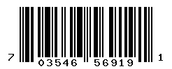 UPC barcode number 703546569191