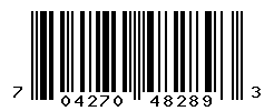UPC barcode number 704270482893