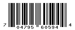 UPC barcode 704795605944