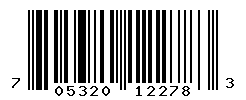 UPC barcode number 705320122783